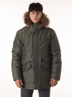 Black Vinyl / Куртка утепленная