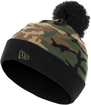 New Era / Шапка Lic 873 Kids Camo Knit 11601063-BLK