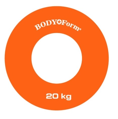 Body Form / Эспандер-кольцо / кистевой / резиновый 20 кг. BF-EH06