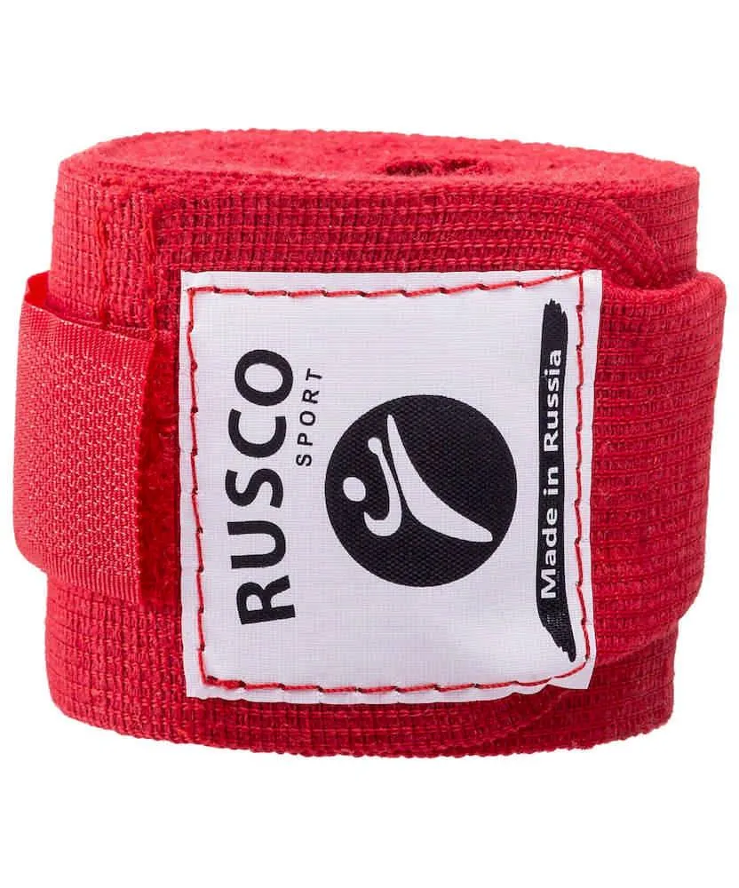 Rusco / Бинт спортивный / Бинты для бокса / Боксерские / 4,5 м. Rusco / Бинт спортивный / Бинты для бокса / Боксерские / 4,5 м.