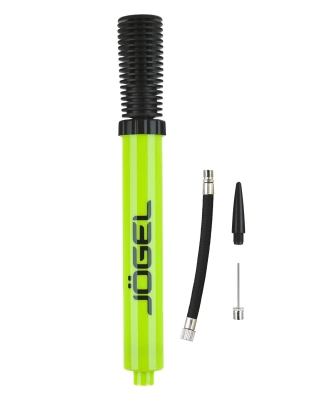 Jögel / Насос двойного действия ND, 25 см, гибкий шланг, игла, насадка для фитбола