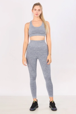 Sport & Moda / Костюм спортивный,топ и леггинсы