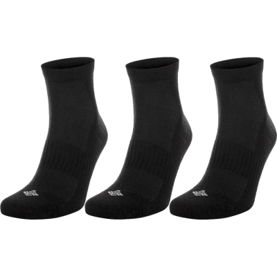 Columbia / Носки, 3 пары, Flat Knit Quarter NCQS3P-BLK