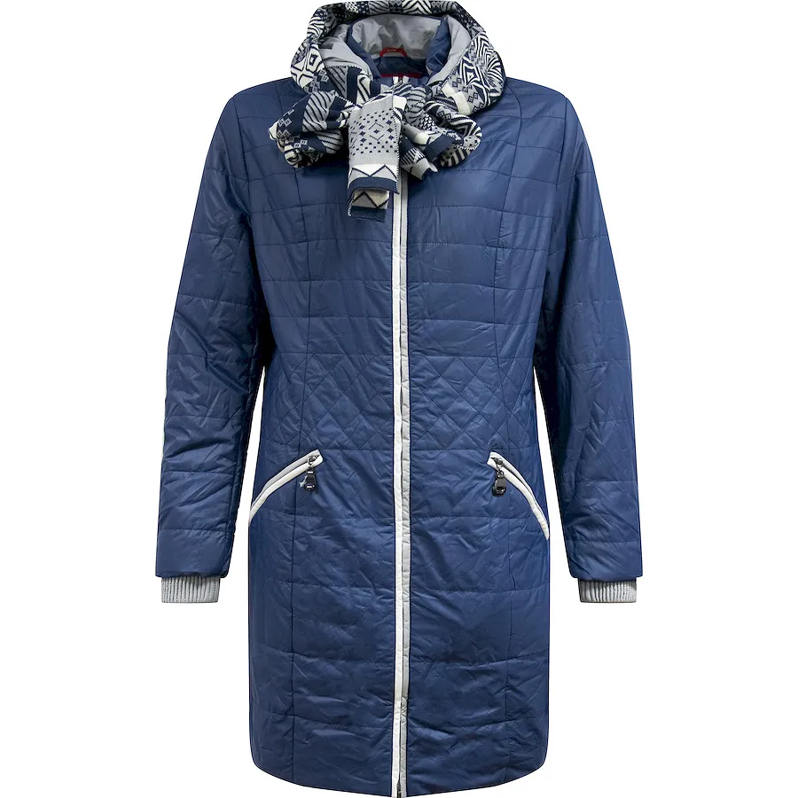 Daser / Пальто / куртка / утепленное / с поясом/  с шарфом Daser / Пальто / куртка / утепленное / с поясом/  с шарфом