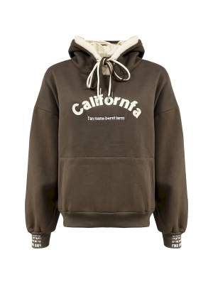 Худи утепленное/женское с начесом/оверсайз с капюшоном/Толстовка/Свитшот/Кофта