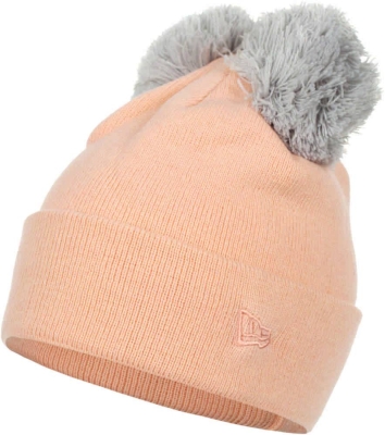 New Era / Шапка Double Pom Cuff Knit 12033197-BLUSH