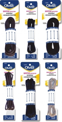 Olvist / Шнурки Olvist 120 см. 80-007-120