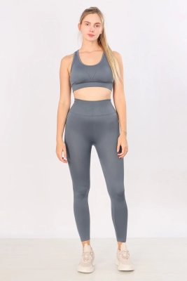 Sport & Moda / Костюм спортивный,топ и леггинсы