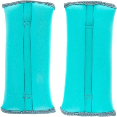 Бренд не указан / Утяжелитель-браслет, неопреновый голубой 0,1 кг.