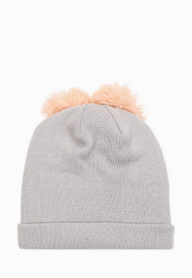New Era / Шапка Double Pom Cuff Knit 12033196-GRE