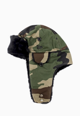 New Era / Шапка-ушанка Camo Trapper WDC 12064127-CAMO