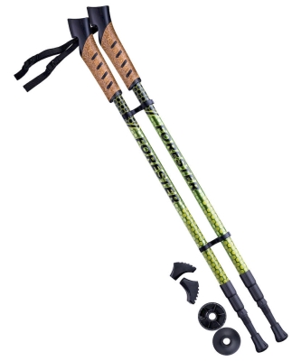 Berger / Палки для скандинавской ходьбы Forester, 67-135 см., 3-секционные УТ10965
