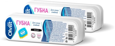 Olvist / Губка прямоугольная для гладкой кожи Olvist 9014-02