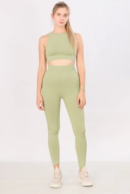 Sport & Moda / Костюм спортивный,топ и леггинсы