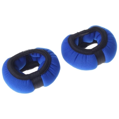 Бренд не указан / Утяжелитель-браслет, неопреновый синий 0,2 кг.