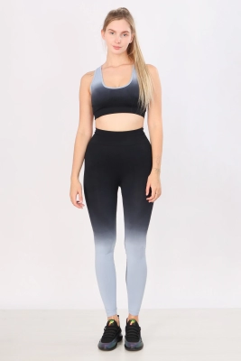 Sport & Moda / Костюм спортивный,топ и леггинсы