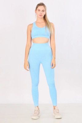 Sport & Moda / Костюм спортивный,топ и леггинсы