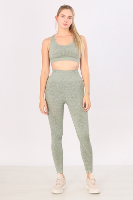 Sport & Moda / Костюм спортивный,топ и леггинсы