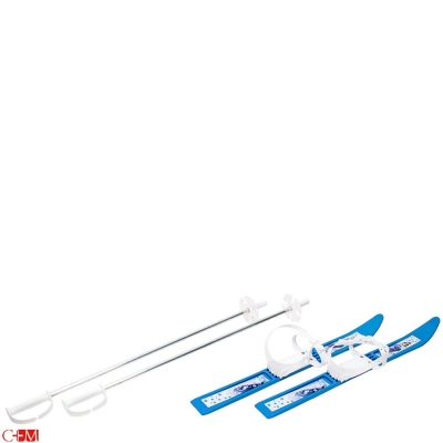 Бренд не указан / Комплект лыжный "Олимпик-спорт", с палками 66/75