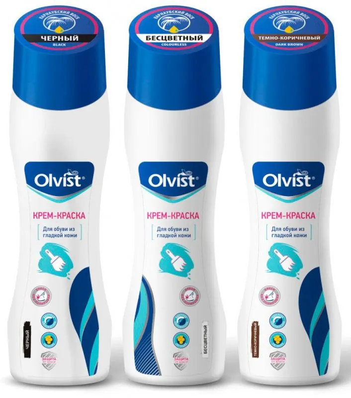 Olvist / Крем-краска для обуви Olvist 75 мл. Olvist / Крем-краска для обуви Olvist 75 мл.
