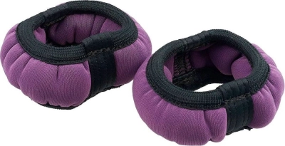 Бренд не указан / Утяжелитель-браслет, неопреновый сиреневый 0,1 кг.