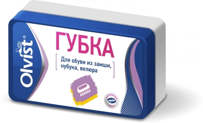 Olvist / Малая губка для замши, нубука, велюра Olvist