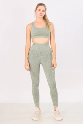 Sport & Moda / Костюм спортивный,топ и леггинсы