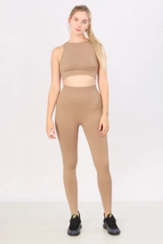 Sport & Moda / Костюм спортивный,топ и леггинсы