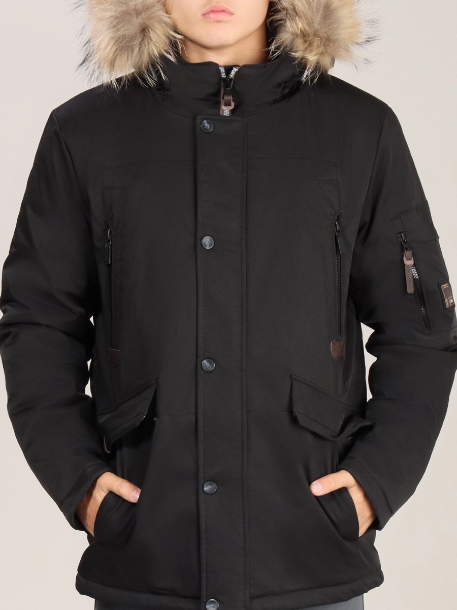 Black Vinyl / Куртка утепленная