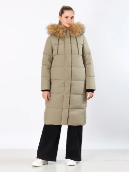 Snow Owl / Пальто утепленное с мехом