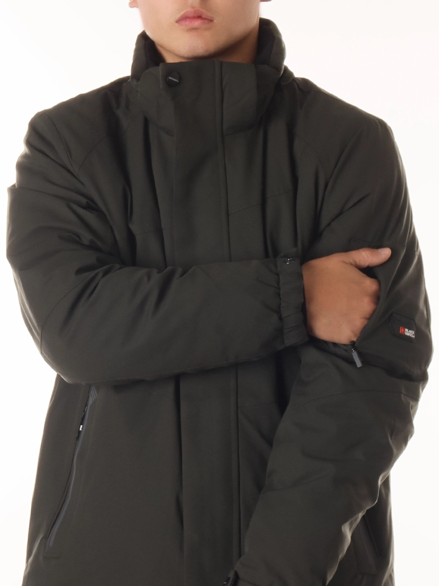 Black Vinyl / Куртка утепленная