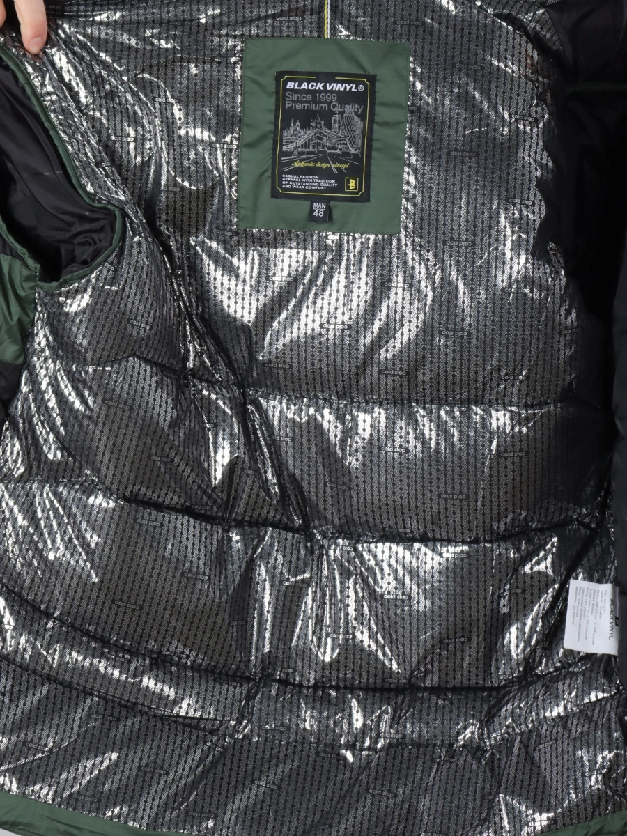 Black Vinyl / Куртка утепленная