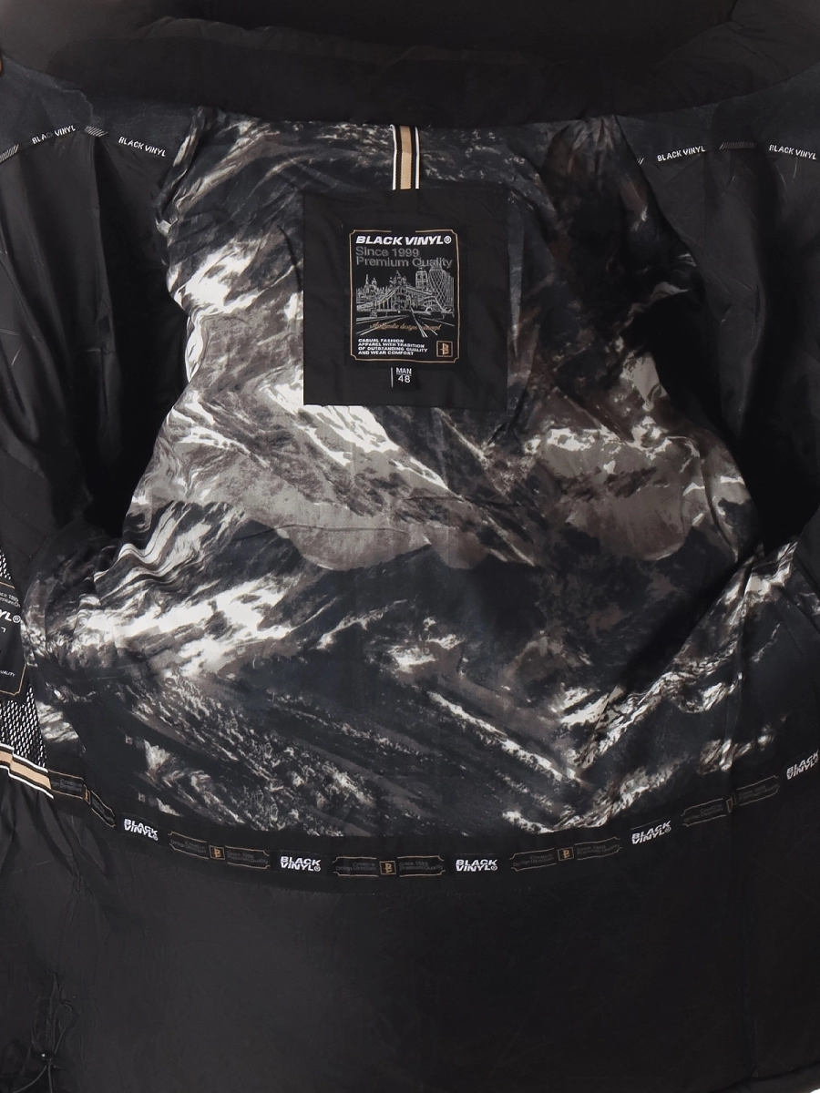 Black Vinyl / Куртка утепленная