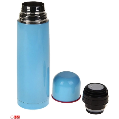 Бренд не указан / Термос гильза Blue sky, 500 мл., 12 ч.