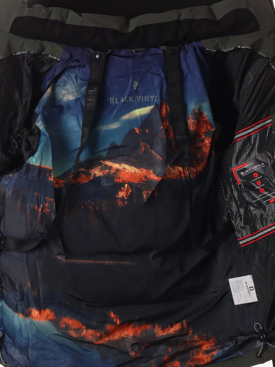 Black Vinyl / Куртка утепленная