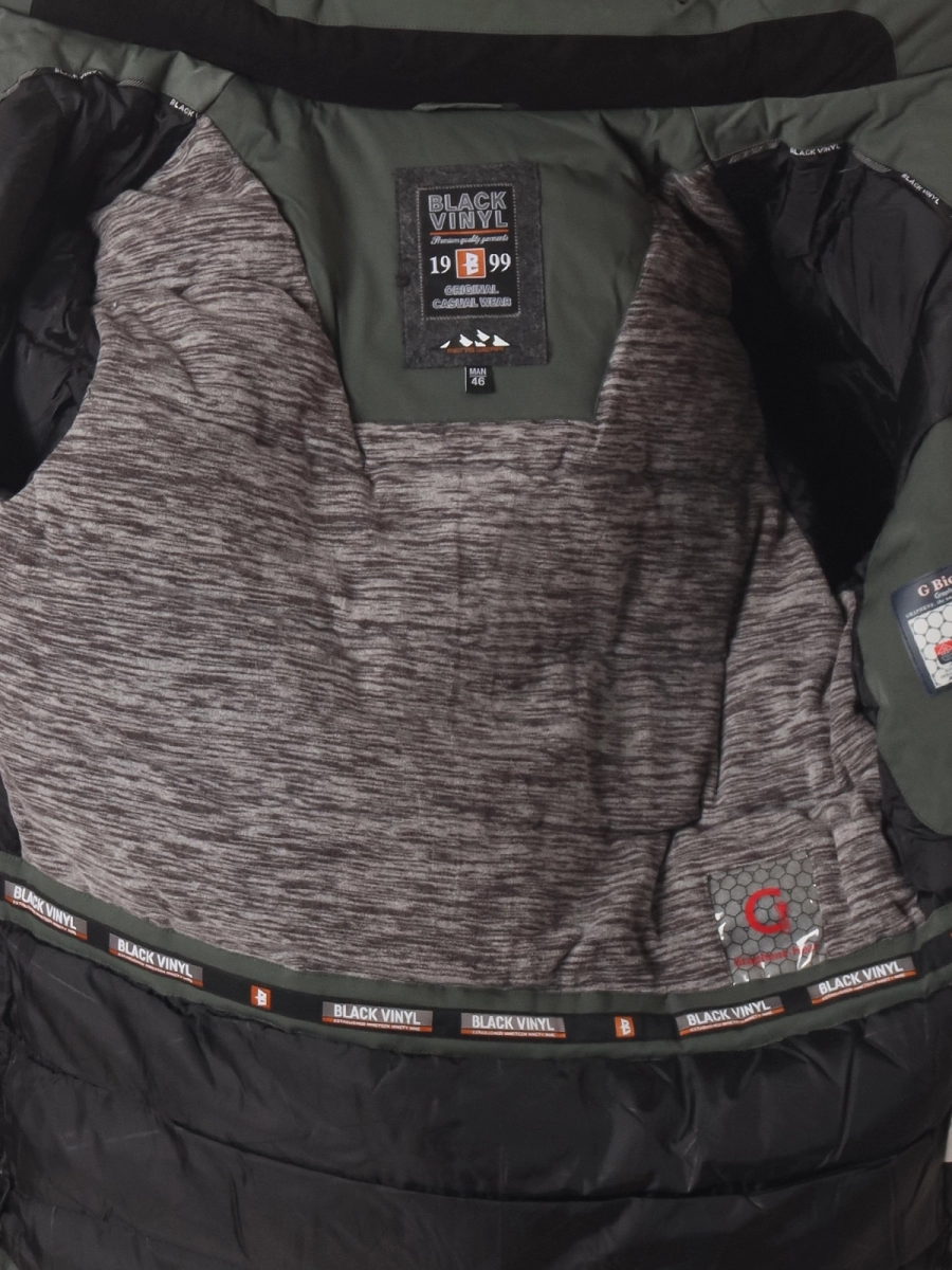 Black Vinyl / Куртка утепленная