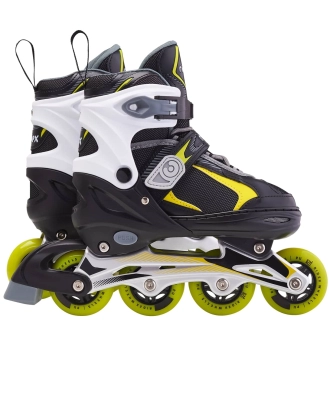 Ridex / Ролики раздвижные Allure Black, алюминиевая рама