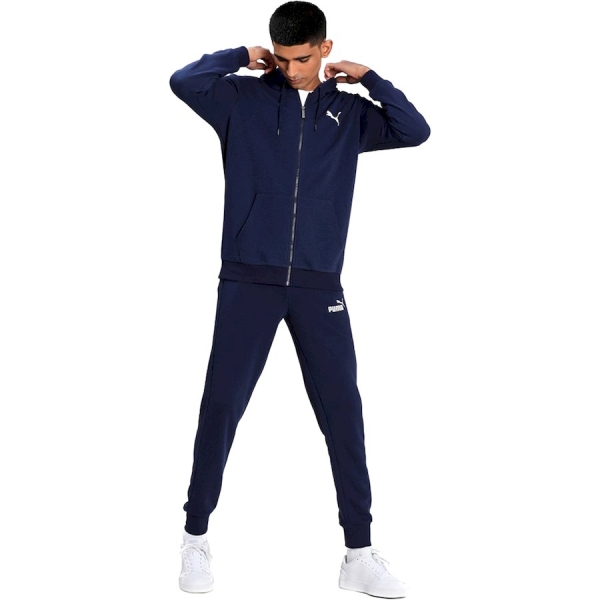 Толстовка ESS Small Logo FZ Hoodie TR