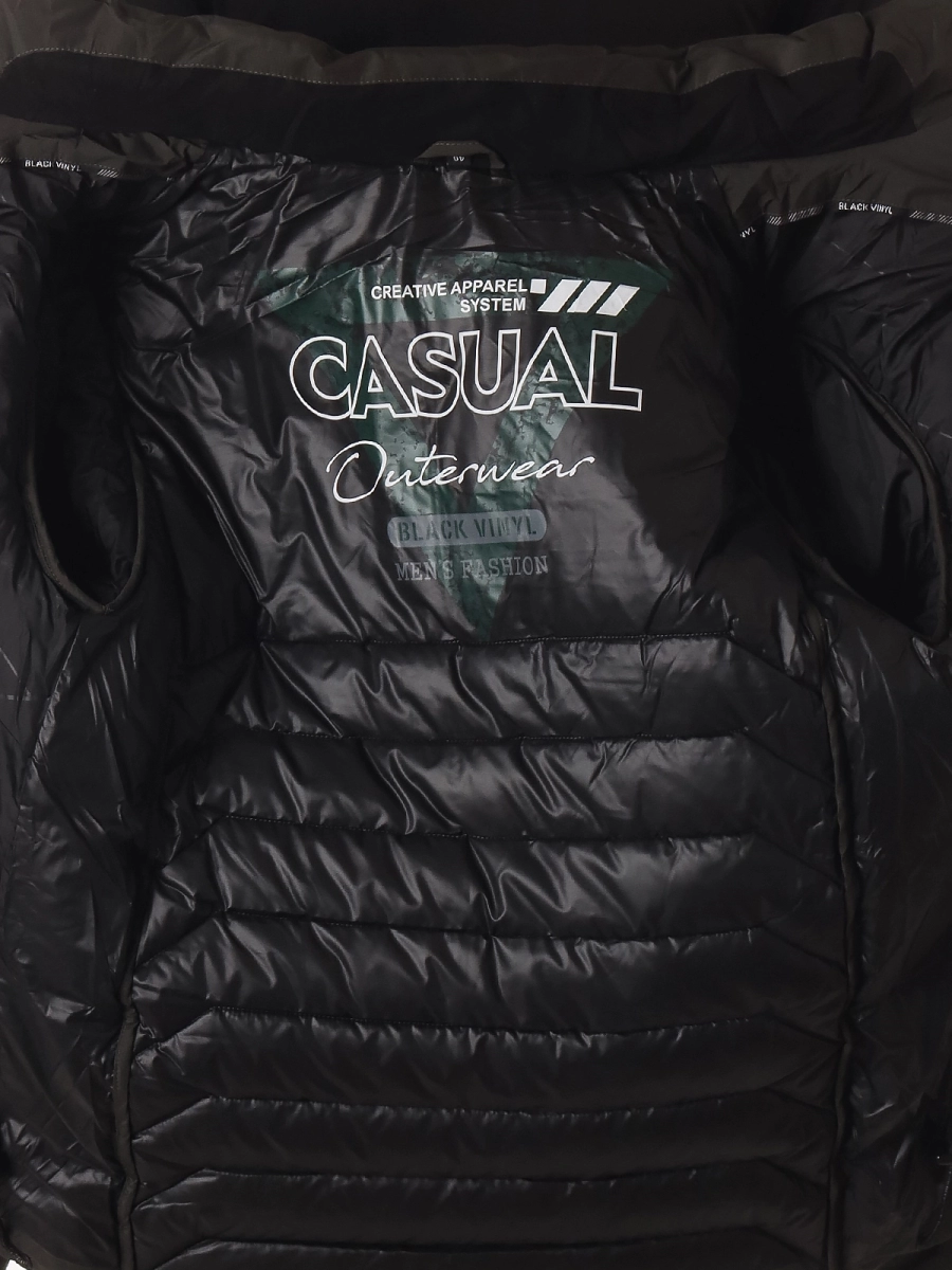 Black Vinyl / Куртка утепленная