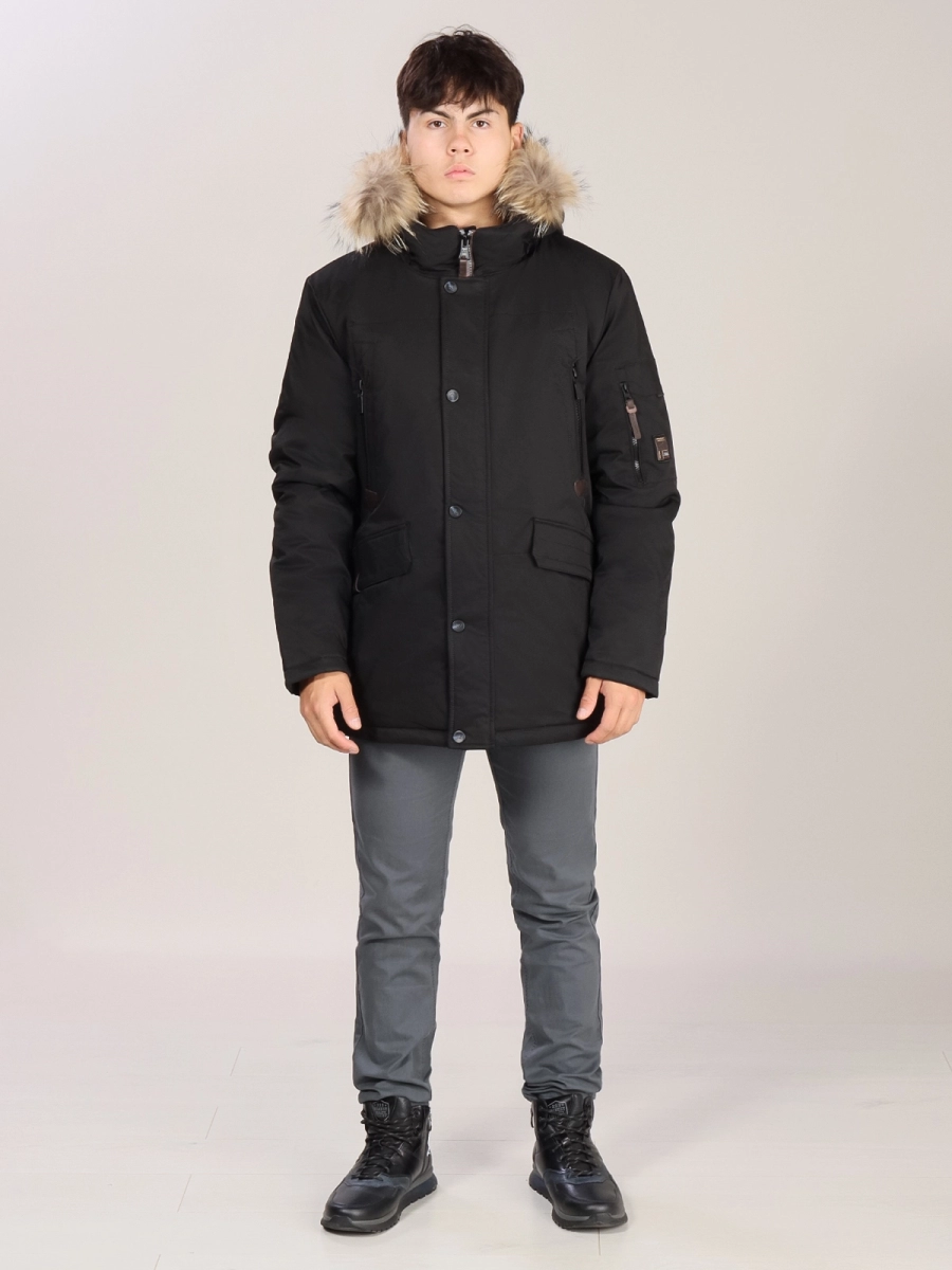 Black Vinyl / Куртка утепленная