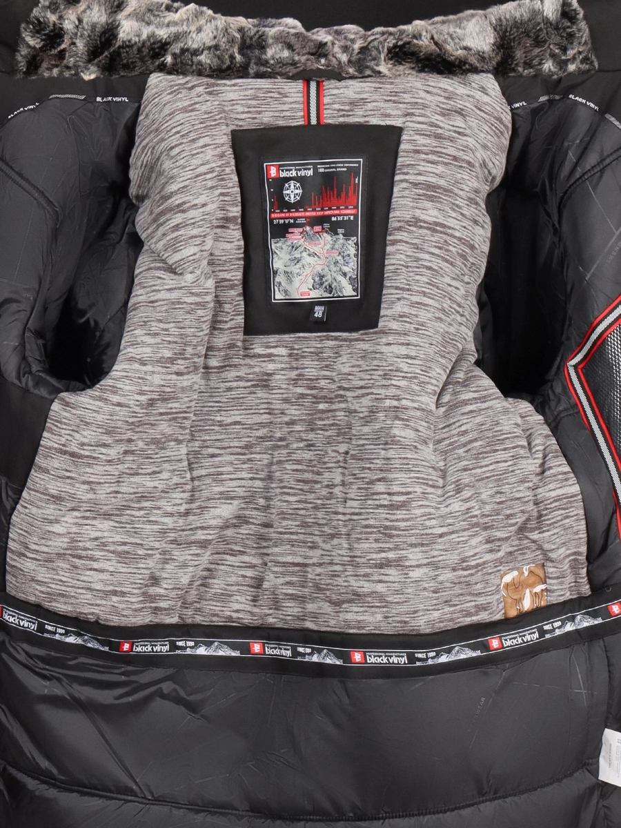 Black Vinyl / Куртка утепленная