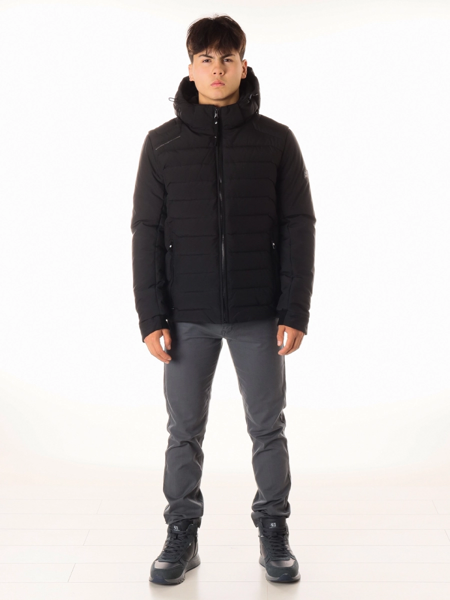 Black Vinyl / Куртка утепленная