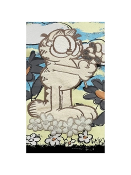 Jearlider / Свитшот/Толстовка без капюшона/Кофта/Свободная/оверсайз