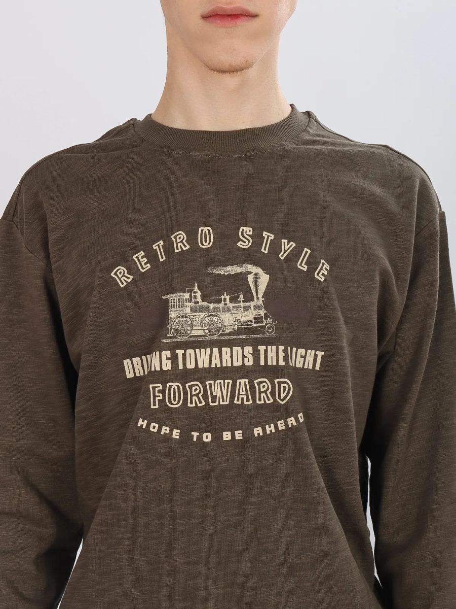 SAZ / Свитшот из хлопка