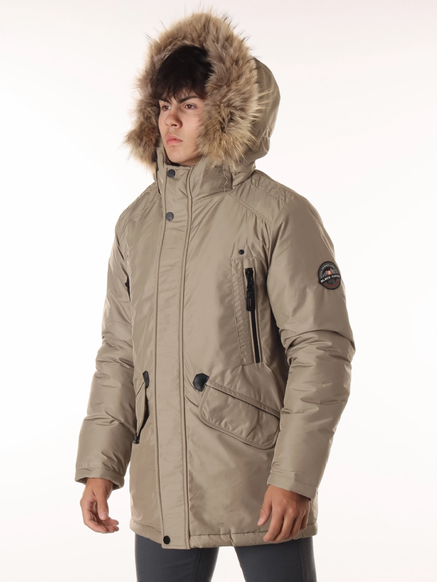 Black Vinyl / Куртка утепленная