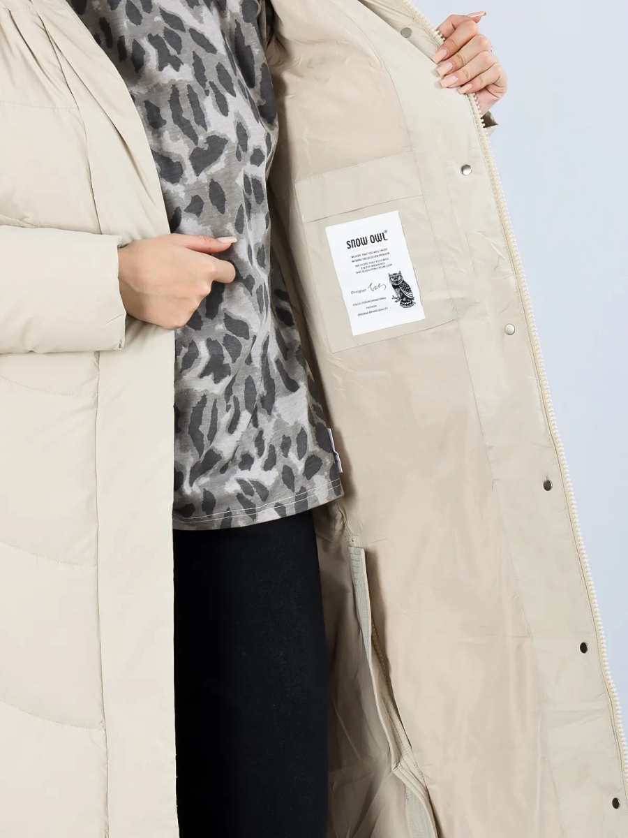 Snow Owl / Пальто утепленное женское