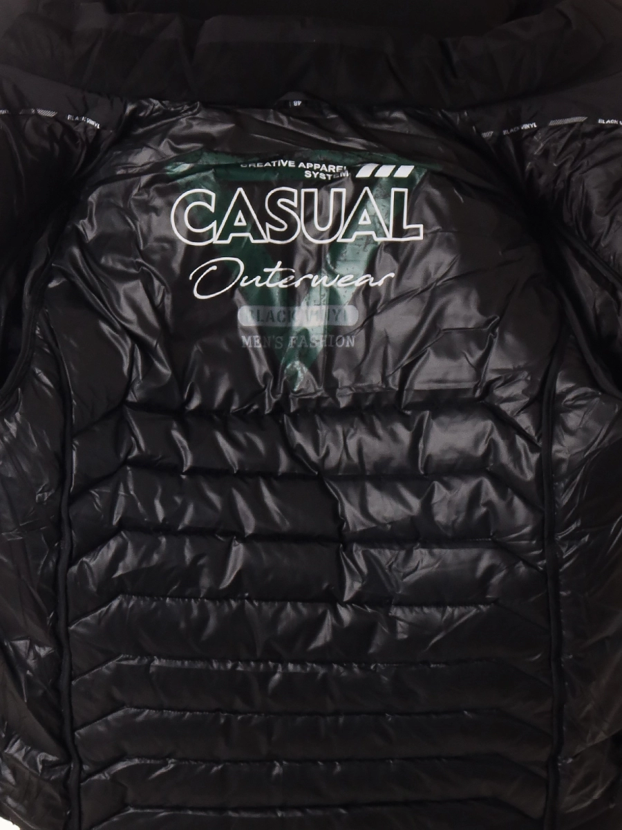 Black Vinyl / Куртка утепленная