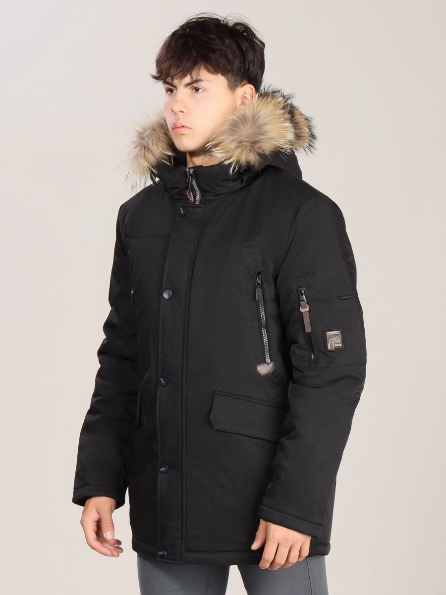 Black Vinyl / Куртка утепленная