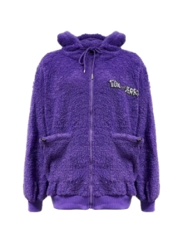 Jearlider / Толстовка утепленная/женская с начесом/оверсайз с капюшоном/Толстовка/Свитшот/Кофта