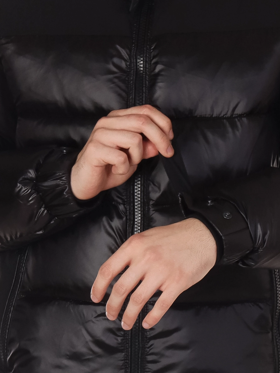 Black Vinyl / Куртка утепленная